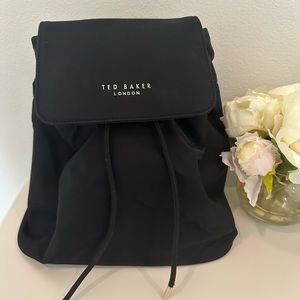 Ted Baker - NAAOMMI - Drawstring Nylon Backpack - Black